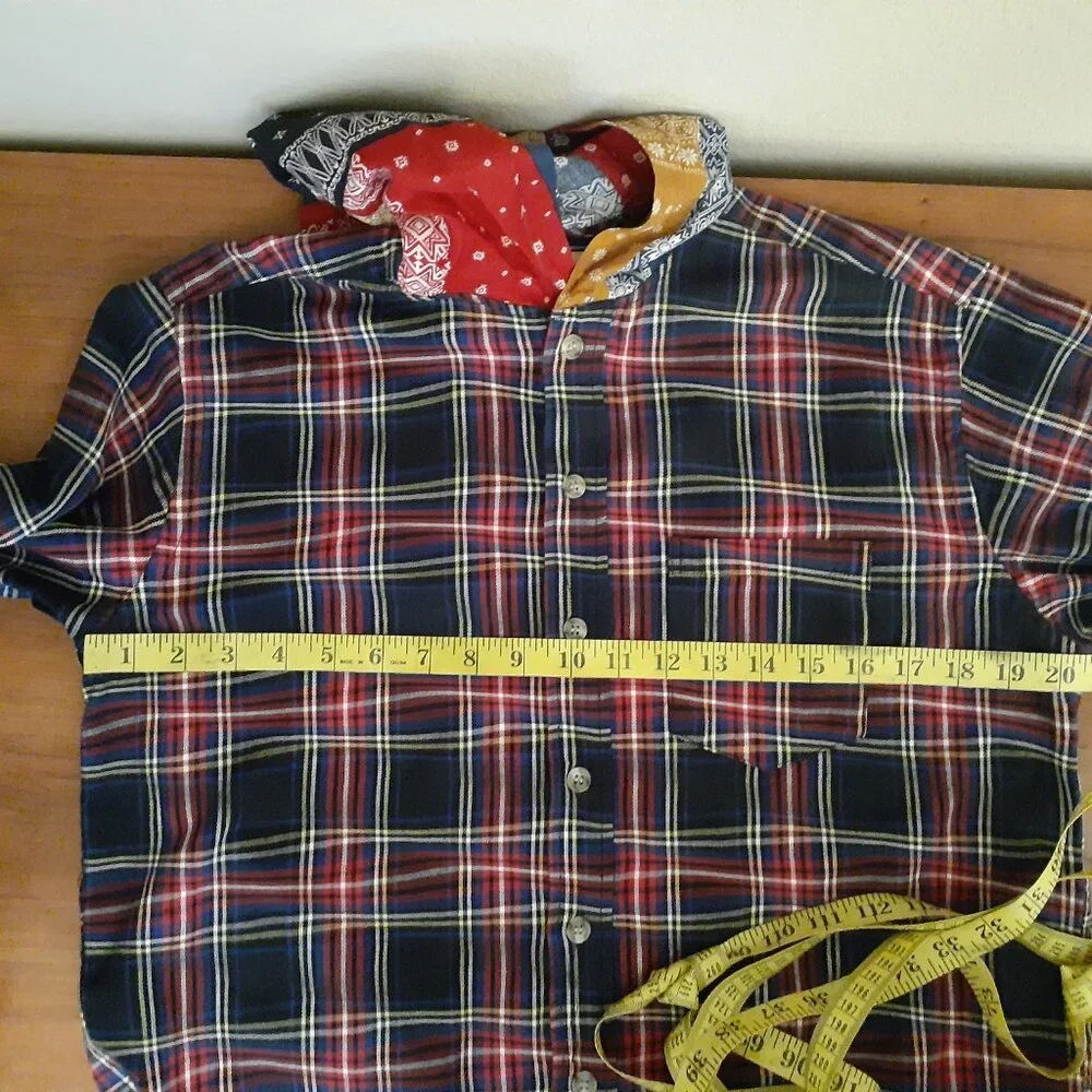 Emotionally Unavailable Flannel Shirt With Hood Shirt